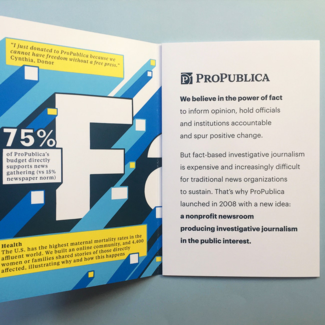 ProPublica Fundraising Campaign