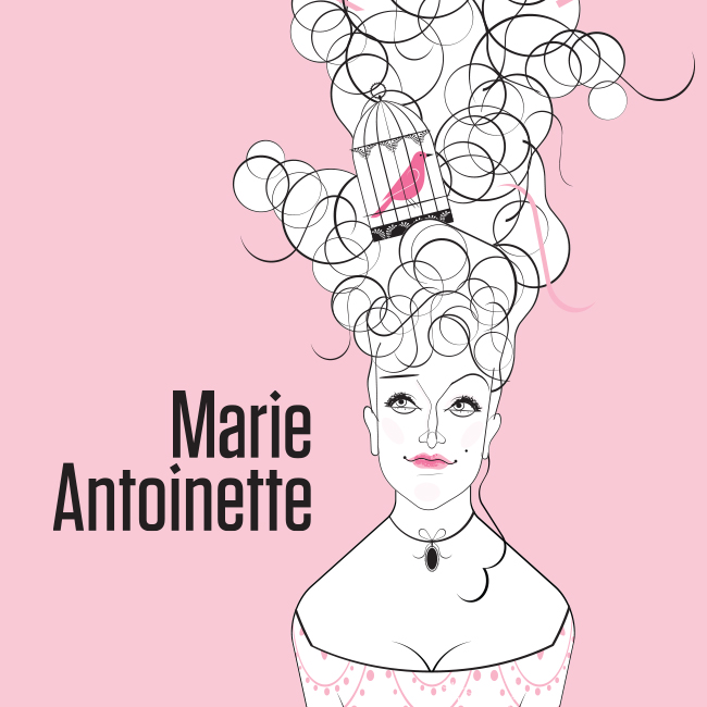 Key art for 'Marie Antoinette' a show by David Adjmi directed by Rebecca Taichman